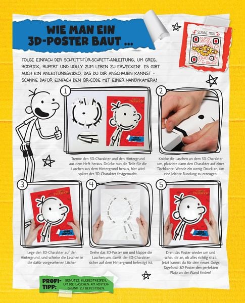 Produktbild: Gregs Tagebuch - Meine 3D-Poster