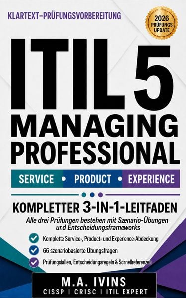 Produktbild: ITIL 5 Managing Professional: Der Klartext-Leitfaden