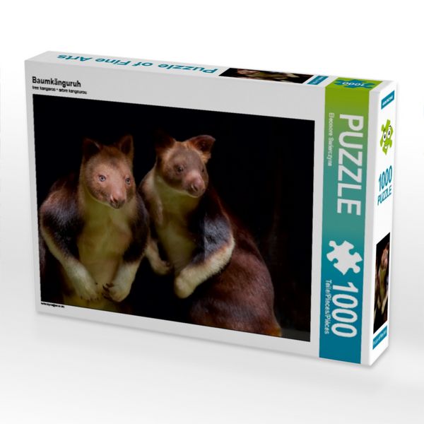 Produktbild: CALVENDO Puzzle Baumk&auml;nguruh 1000 Teile Puzzle quer | 1000 Teile Lege-Gr&ouml;&szlig;e 64 &times; 48 cm Foto-Puzzle f&uuml;r gl&uuml;ckliche Stunden