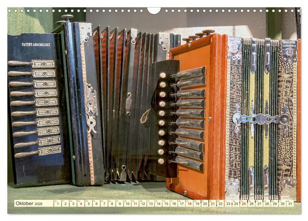 Produktbild: Concertina und Bandoneon (Wandkalender 2026 DIN A3 quer), CALVENDO Monatskalender