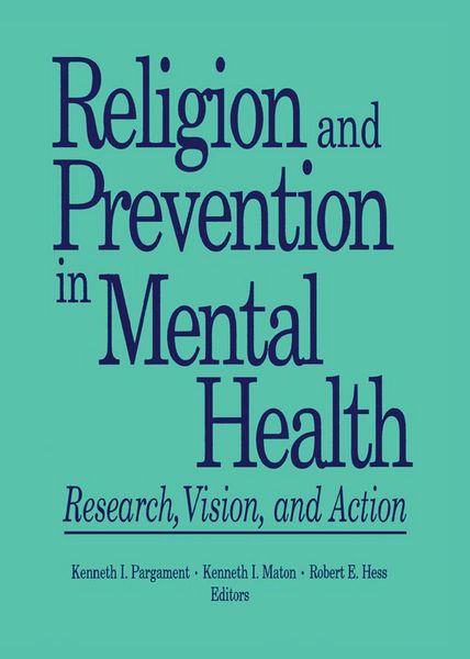 Produktbild: Religion and Prevention in Mental Health