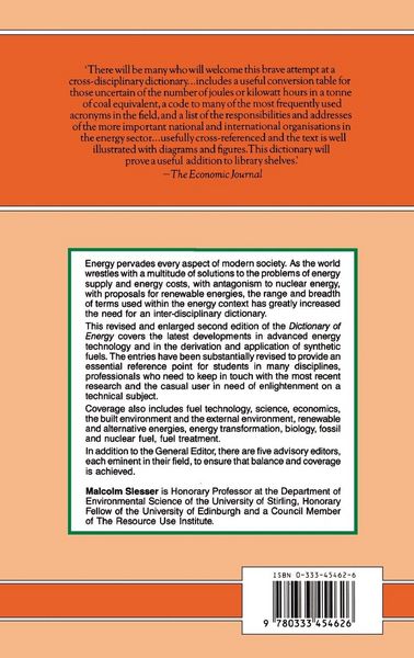 Produktbild: Dictionary of Energy