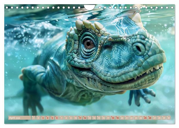 Produktbild: Dino-Babys (Wandkalender 2026 DIN A4 quer), CALVENDO Monatskalender