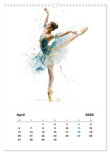 Produktbild: Tanz aus der Stille (Wandkalender 2026 DIN A3 hoch), CALVENDO Monatskalender