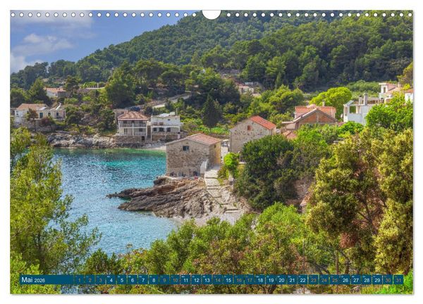 Produktbild: Insel Hvar - Der sonnigste Platz der Adria (Wandkalender 2026 DIN A3 quer), CALVENDO Monatskalender