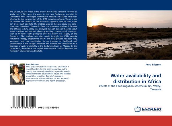Produktbild: Water availability and distribution in Africa