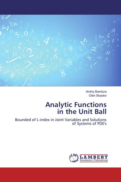 Produktbild: Analytic Functions in the Unit Ball
