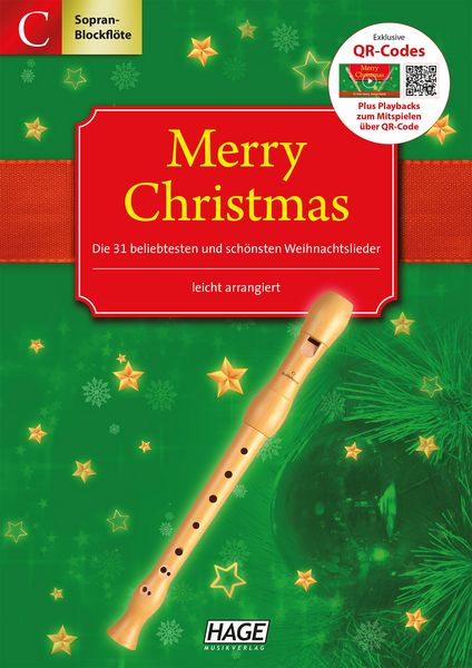 Produktbild: Merry Christmas f&uuml;r Blockfl&ouml;te