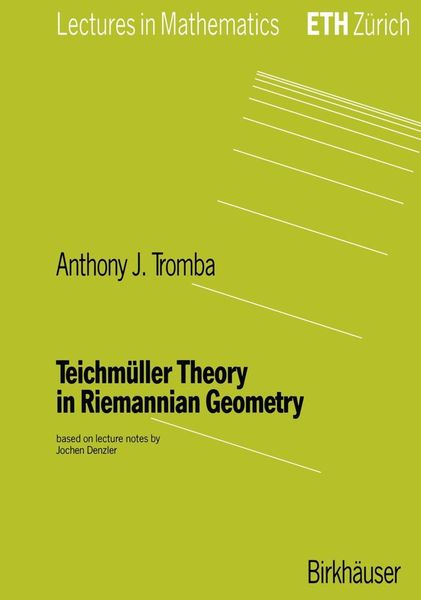 Produktbild: Teichm&uuml;ller Theory in Riemannian Geometry