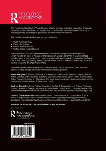 Produktbild: The Routledge Handbook of Asian Security Studies