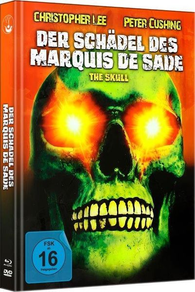 Produktbild: The Skull - Der Sch&auml;del des Marquis de Sade - Mediabook - Limited Edition (Blu-ray+DVD)