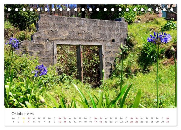 Produktbild: Madeira - Eine wundersch&ouml;ne Perle im Atlantik (Tischkalender 2026 DIN A5 quer), CALVENDO Monatskalender