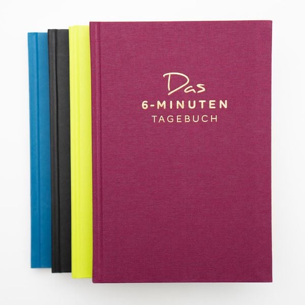 Produktbild: Das 6-Minuten-Tagebuch (rubin)