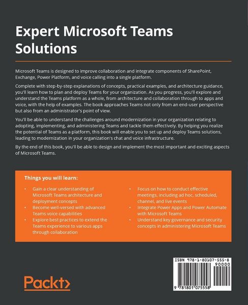 Produktbild: Expert Microsoft Teams Solutions