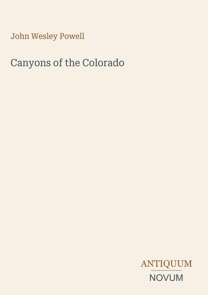 Produktbild: Canyons of the Colorado