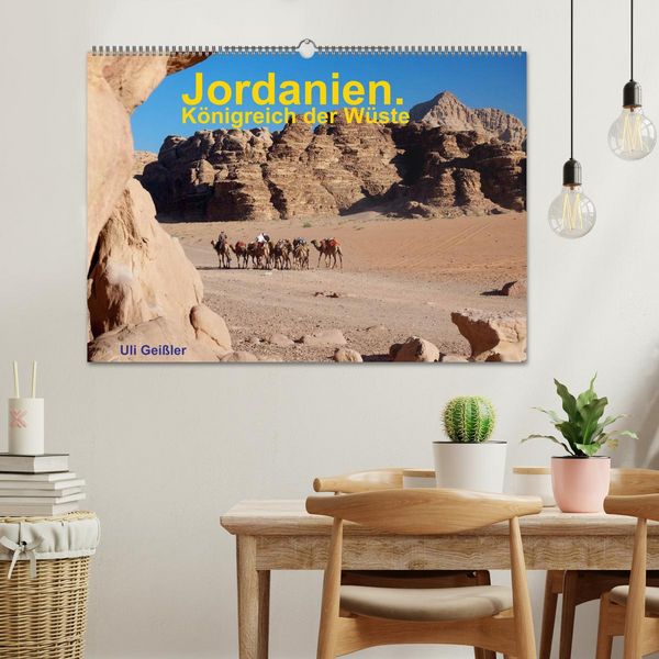 Produktbild: Jordanien. K&ouml;nigreich in der W&uuml;ste (Wandkalender 2026 DIN A2 quer), CALVENDO Monatskalender