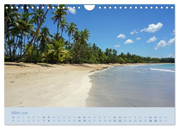 Produktbild: Tropentraum - Impressionen aus der Dominikanischen Republik (Wandkalender 2026 DIN A4 quer), CALVENDO Monatskalender