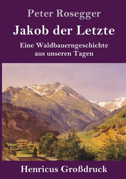 Produktbild: Jakob der Letzte (Gro&szlig;druck)