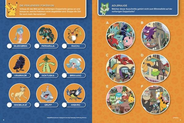 Produktbild: Pok&eacute;mon: Willkommen in Paldea!: Suchen &ndash; R&auml;tseln &ndash; Stickern &ndash; Malen