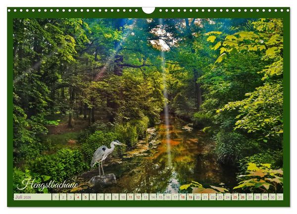 Produktbild: Dreieich Natur Pur (Wandkalender 2026 DIN A3 quer), CALVENDO Monatskalender