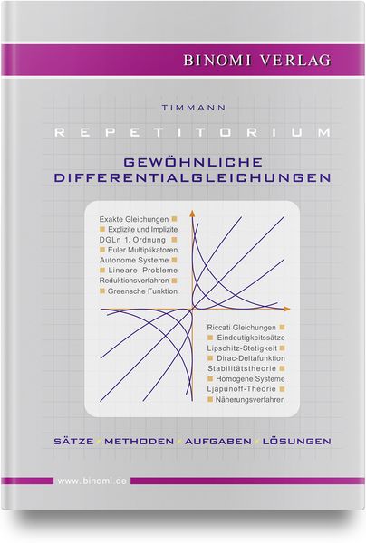Produktbild: Repetitorium Gew&ouml;hnliche Differentialgleichungen