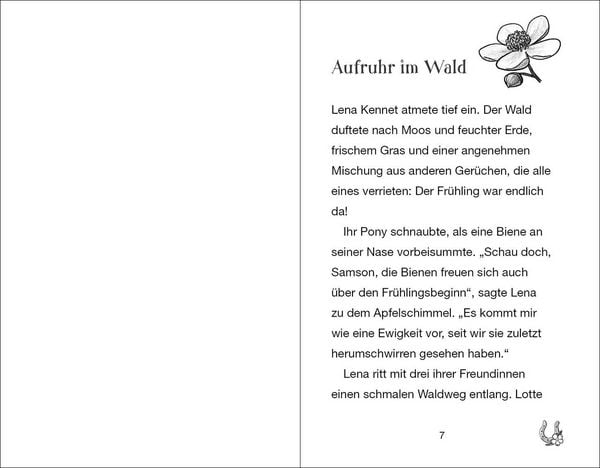 Produktbild: Ponyhof Apfelbl&uuml;te (Band 22) - Lena und Samson retten den Wald