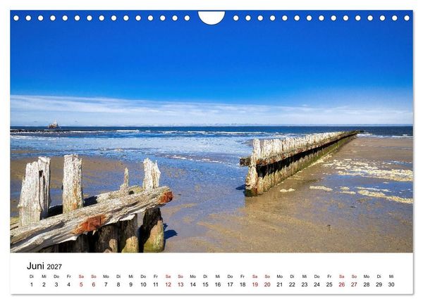 Produktbild: Norderney Paradies in der Nordsee (Wandkalender 2027 DIN A4 quer), CALVENDO Monatskalender