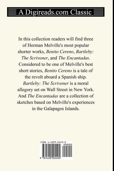Produktbild: Benito Cereno, Bartleby