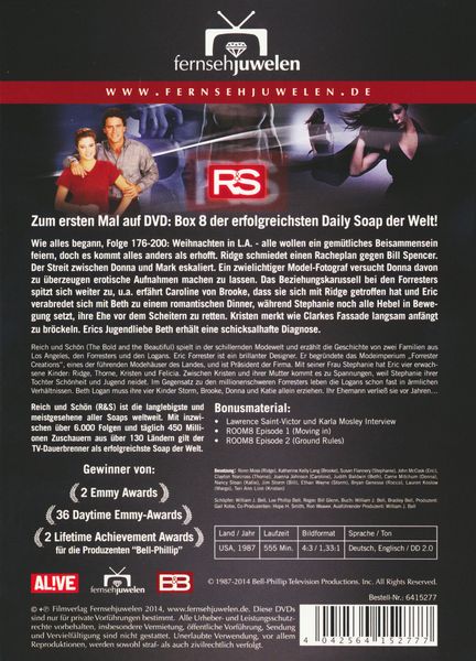 Produktbild: Reich und sch&ouml;n - Wie alles begann/Box 8 - Folgen 176-200 [5 DVDs]