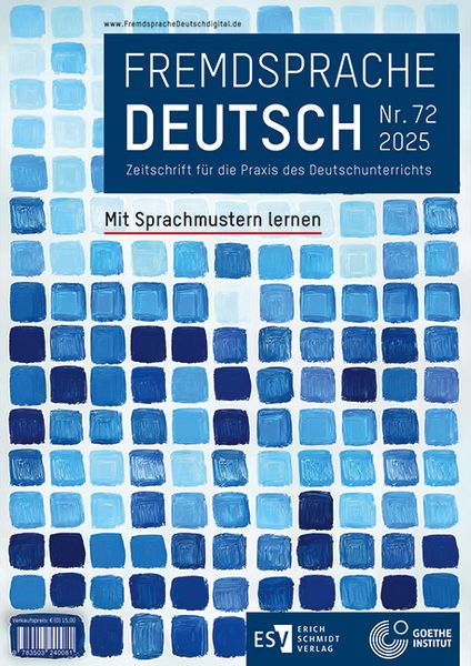 Produktbild: Fremdsprache Deutsch - - Heft 72 (2025): Mit Sprachmustern lernen