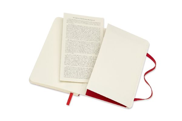 Produktbild: Moleskine Notizbuch P/a6, Punktraster, Soft Cover, Scharlachrot