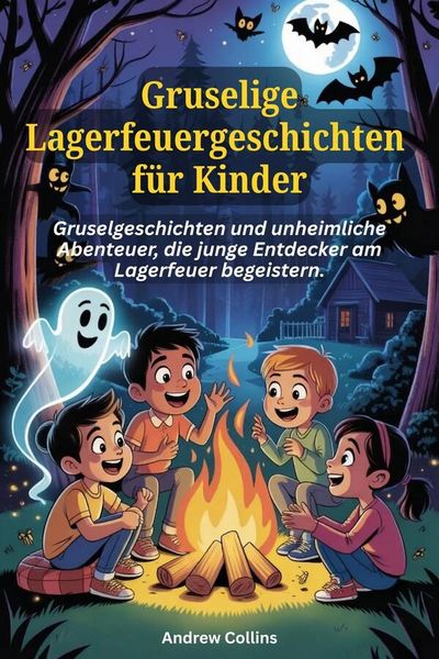 Produktbild: Gruselige Lagerfeuergeschichten f&uuml;r Kinder