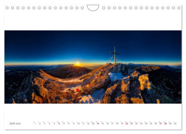 Produktbild: BergBlicke! (Wandkalender 2026 DIN A4 quer), CALVENDO Monatskalender