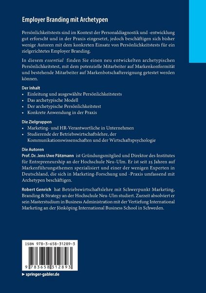 Produktbild: Employer Branding mit Archetypen