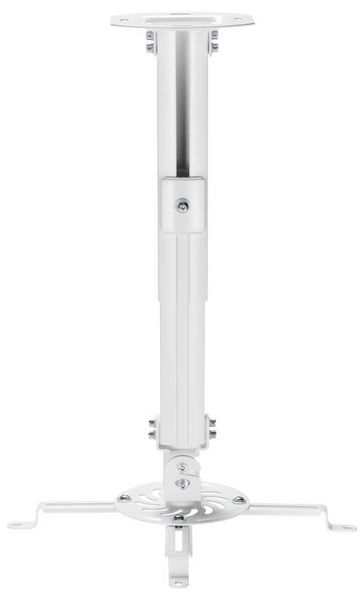 Produktbild: Reflecta Prometheus Beamer-Deckenhalterung Deckenhalter, Drehbar, Neigbar Boden-/Deckenabstand (max.): 580 mm Wei&szlig;