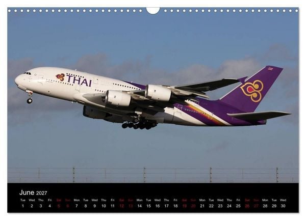 Produktbild: A380 SuperJumbo (Wall Calendar 2027 DIN A3 landscape), CALVENDO 12 Month Wall Calendar