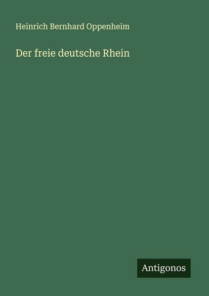 Produktbild: Der freie deutsche Rhein