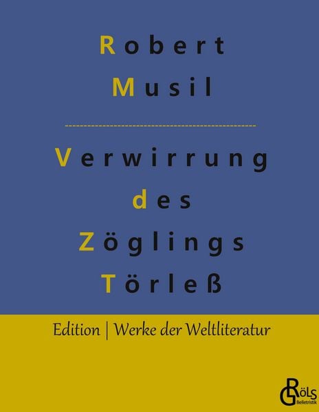 Produktbild: Die Verwirrungen des Z&ouml;glings T&ouml;rle&szlig;