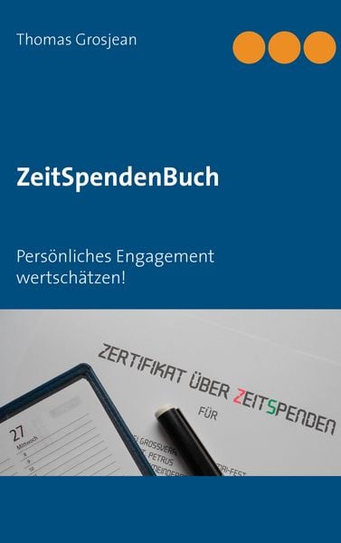 Produktbild: ZeitSpendenBuch