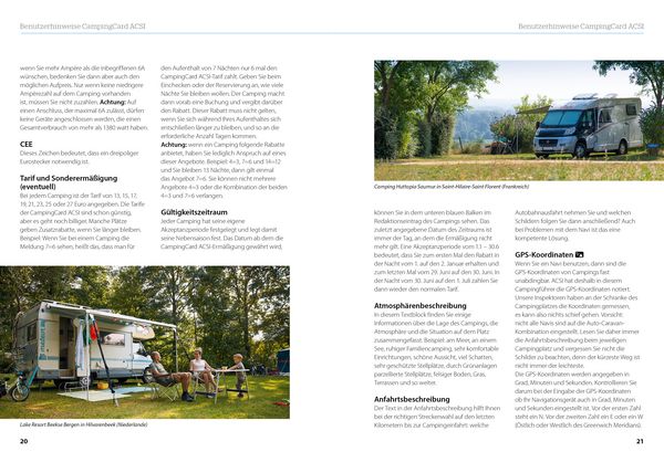 Produktbild: ACSI CampingCard & Stellplatzf&uuml;hrer 2025