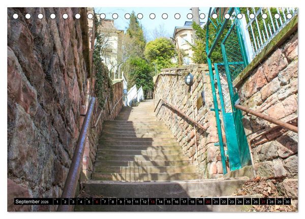Produktbild: Historisches Heidelberg (Tischkalender 2026 DIN A5 quer), CALVENDO Monatskalender