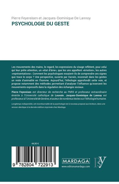Produktbild: Psychologie du geste