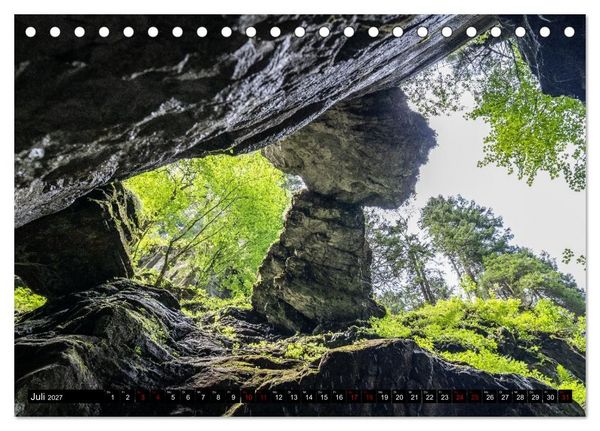 Produktbild: Breitachklamm im Wandel der Jahreszeiten (Tischkalender 2027 DIN A5 quer), CALVENDO Monatskalender