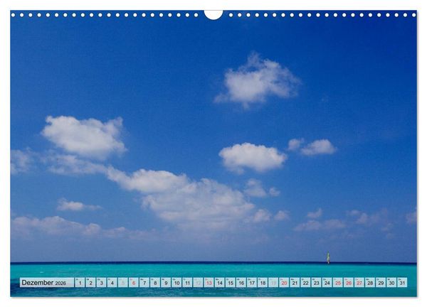 Produktbild: MALEDIVEN (Wandkalender 2026 DIN A3 quer), CALVENDO Monatskalender