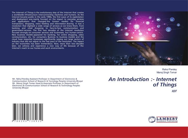 Produktbild: An Introduction :- Internet of Things