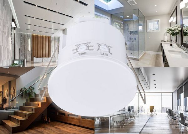 Produktbild: Sygonix SY-6683268 Decke, Unterputz Pr&auml;senzmelder 360&deg; Relais Wei&szlig; IP54