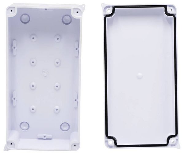 Produktbild: TRU COMPONENTS TC-RB 200x100x70 TC-10239104 Installations-Geh&auml;use ABS Kunststoff Wei&szlig; 1St.
