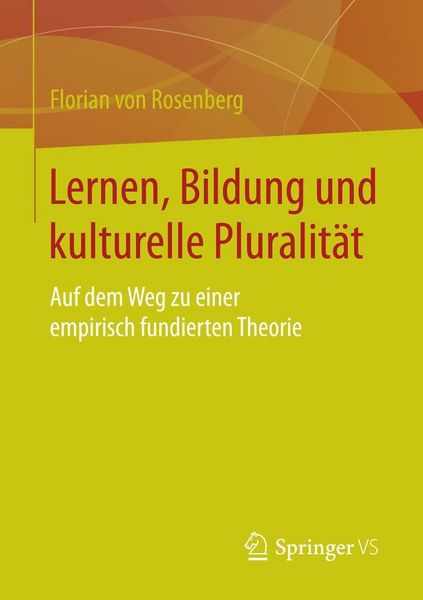 Produktbild: Lernen, Bildung und kulturelle Pluralit&auml;t