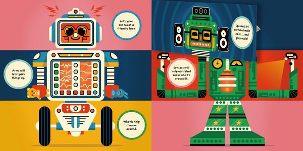 Produktbild: Flip, Flap, Build: Robots