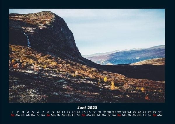 Produktbild: Berge 2025 Fotokalender DIN A4